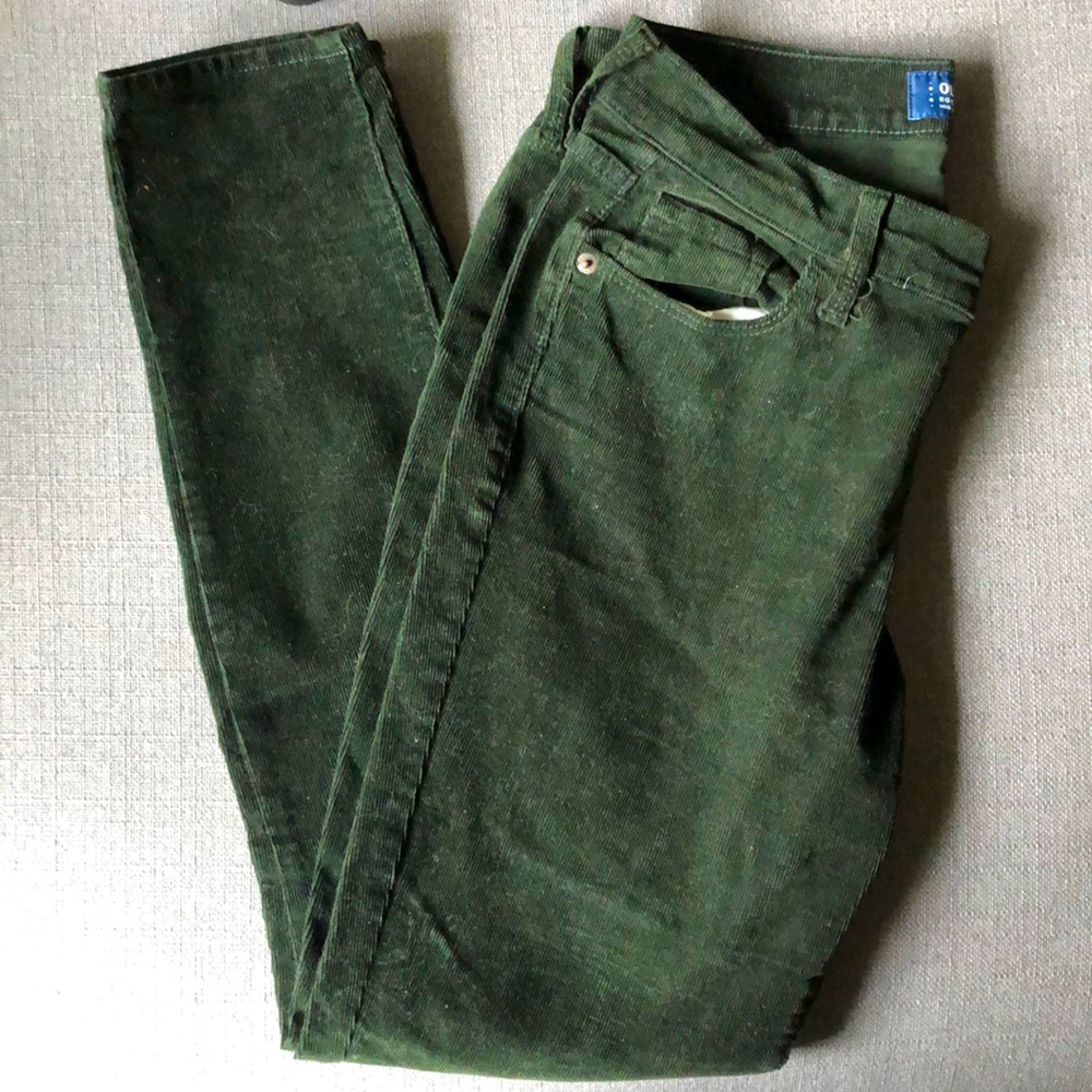 Green Corduroy pants